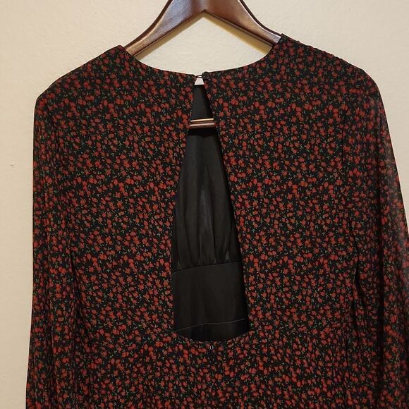 Missguided rose sheer dress size 8 - Picture 5 of 10